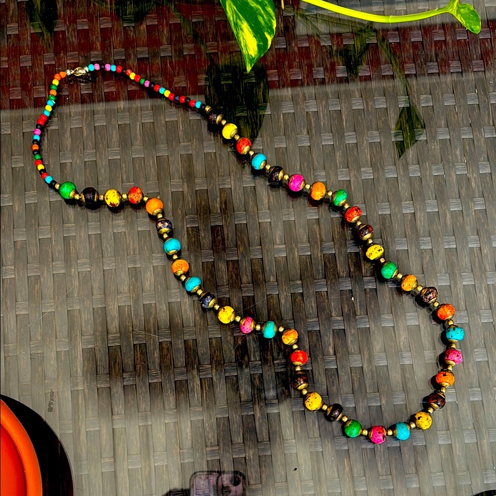 🩷Multicolor Beaded Necklace🩵